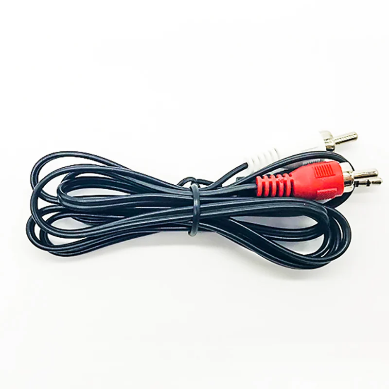 Беспроводной аудио адаптер Bluetooth 5,0 автомобильный комплект приемник usb-передатчик Стерео Кнопка "музыка" адаптер управления 3,5 AUX для динамиков - Цвет: Only RCA Cable
