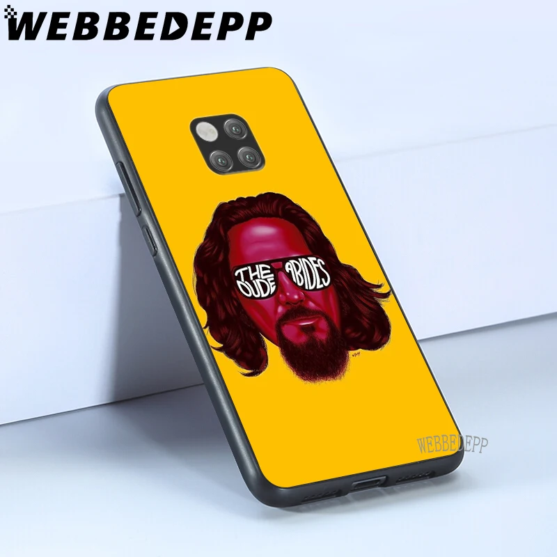 WEBBEDEPP большой Lebowski Мягкий ТПУ чехол для Huawei Y6 Y7 Prime Y9 Mate 10 20 Lite Pro Nova 2i 3i 4|Бамперы| |