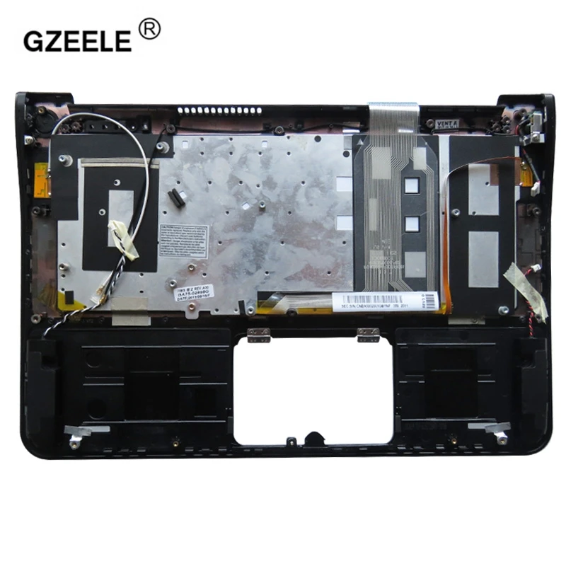 GZEELE new US laptop keyboard bezel palmrest for samsung NP900X3A 900X1B 900X1A 900X3A-A01 900X3A-B