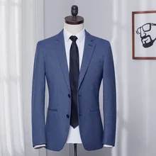 Весенние мужские повседневный комплект человек в Корейском стиле; сапоги с хорошей терморегуляцией пиджак мужская одежда