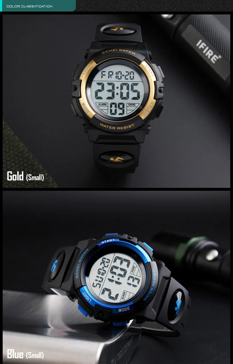 SKMEI Модные мужские спортивные часы 5 бар водонепроницаемые уличные цифровые наручные часы с хронографом обратного отсчета Будильник Relogio Masculino
