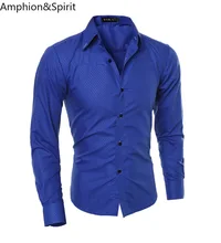 Men Clothes 2018 New Korean Slim Single Breasted Turn-down Collar Cotton Long Sleeve Solid Mens Shirts Free Shipping Men Clothes 2018 New Korean Slim Single Breasted Turn-down Collar Cotton Long Sleeve Solid Mens Shirts Free Shipping