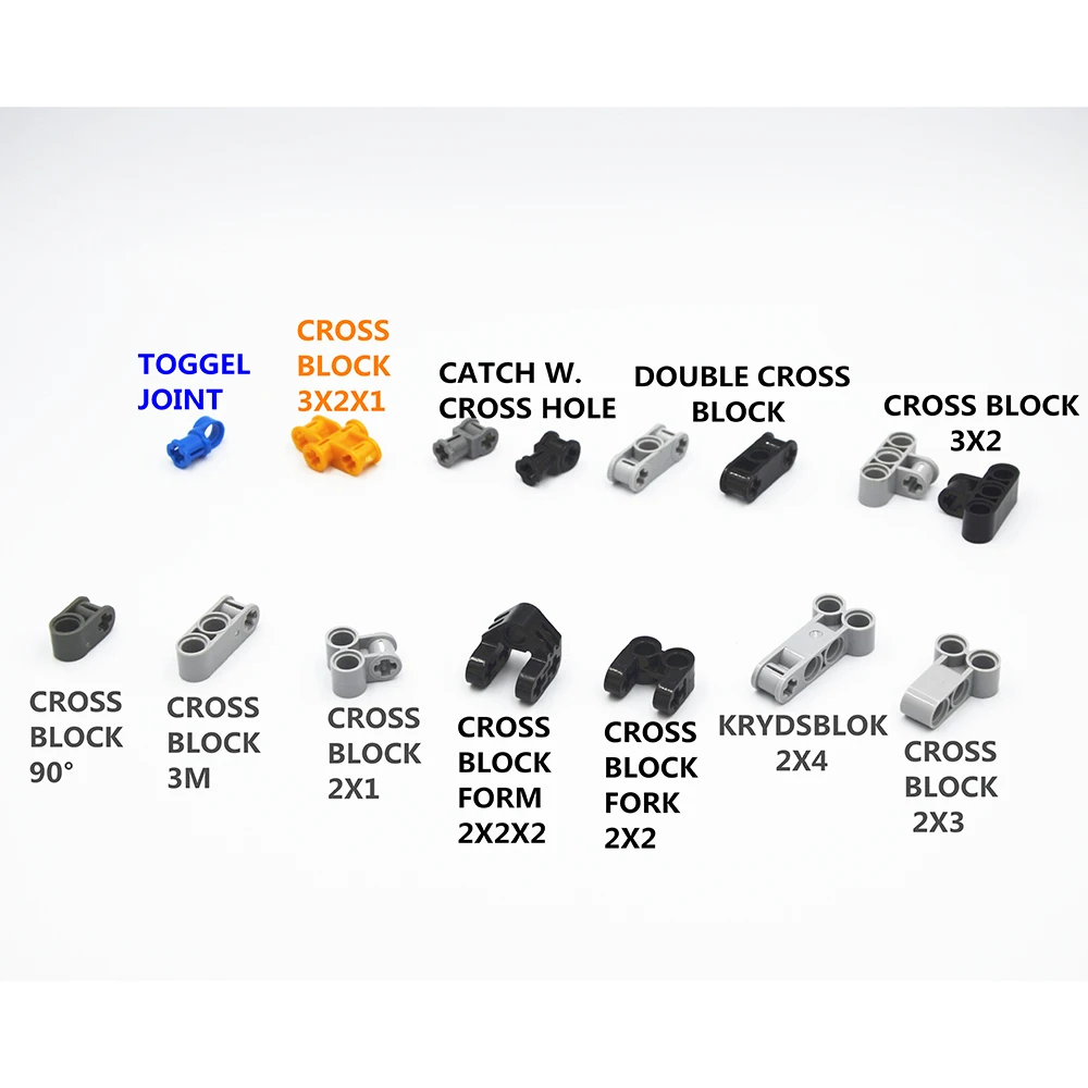 

Building Blocks MOC Technic Parts TECHNIC CONNECTORS bricks compatible with lego for kids boys toy