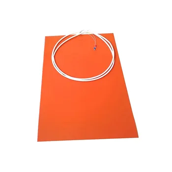

1200W 220V 400*600*1.5mm heat bed for 3d printer adhesive 1 side 100k thermistor 1000mm lead out from middle of 400mm side