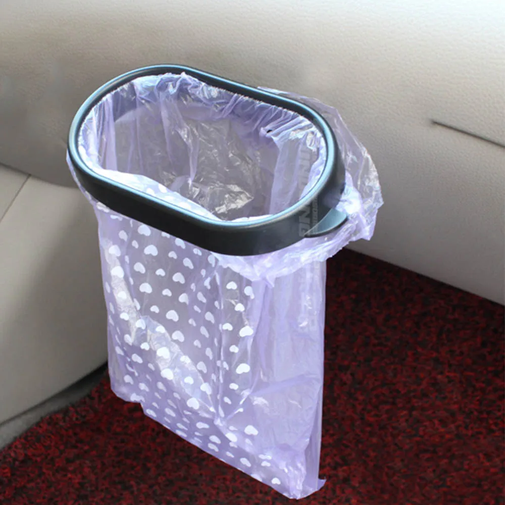 Trash Can frame for Car Automoboiles Trash Bin Frame Auto Garbege Waste Bag Holder Plastic Organizer Box Accessories