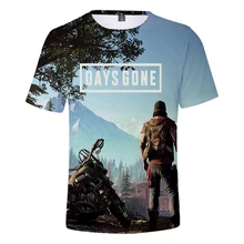 New Men t shirt Days Gone Game 3D Harajuku Summer Short sleeve Trendy Tshirt Men/Women Hot Days Gone Print Casual Hip Hop Tops women who have gone forth