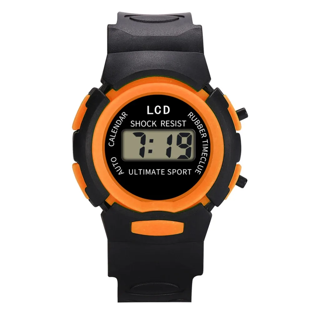 Водонепроницаемые Детские аналоговые цифровые спортивные светодиодный Электронные наручные часы для девочек, спортивные часы, выбор подарка для детей