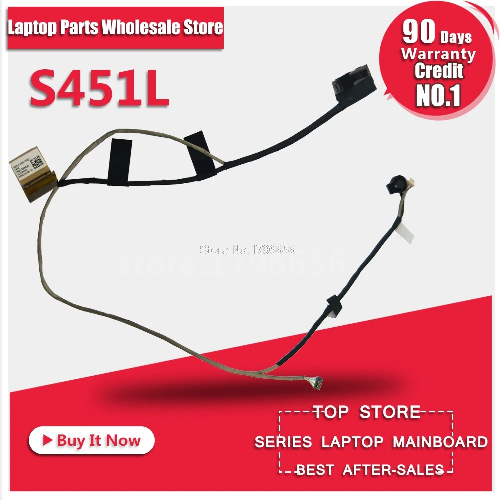 New Laptop Screen LVDS/LED/LCD Video Flex Cable For ASUS Vivobook S451 S451L S451LA S451LB S451LN 14005-00990200 DD0ZJ1LC021