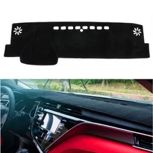 For Toyota Camry 8th XV70 2018 2019 Car Dashboard Cover Mat Pad Sun Shade Instrument Protective Dashmat Dash Carpet Accessories For Toyota Camry 8th XV70 2018 2019 Car Dashboard Cover Mat Pad Sun Shade Instrument Protective Dashmat Dash Carpet Accessories