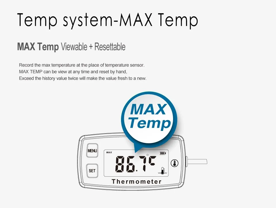Runleader RL-TM003A цифровой темп метр термометр измеритель температуры для трактора ATV UTV мотоцикл двигатель генератор Вода Масло