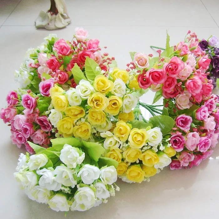 plastic flowers 21 small maelle artificial flower 10pcs wholesale plastic flowers 21 small maelle artificial flower 10pcs wholesale