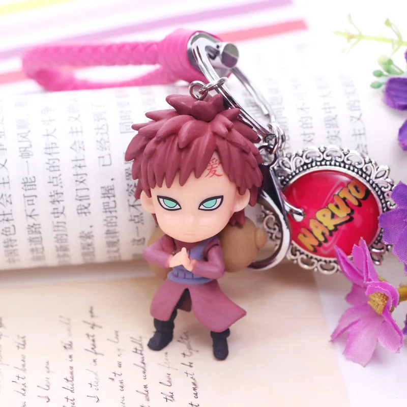 Hot New Naruto Keychain Sasuke/itachi/Kakashi Women Or Men Key Chain Pendant Anime Cartoon Key Ring Boys Or Girls Keychain