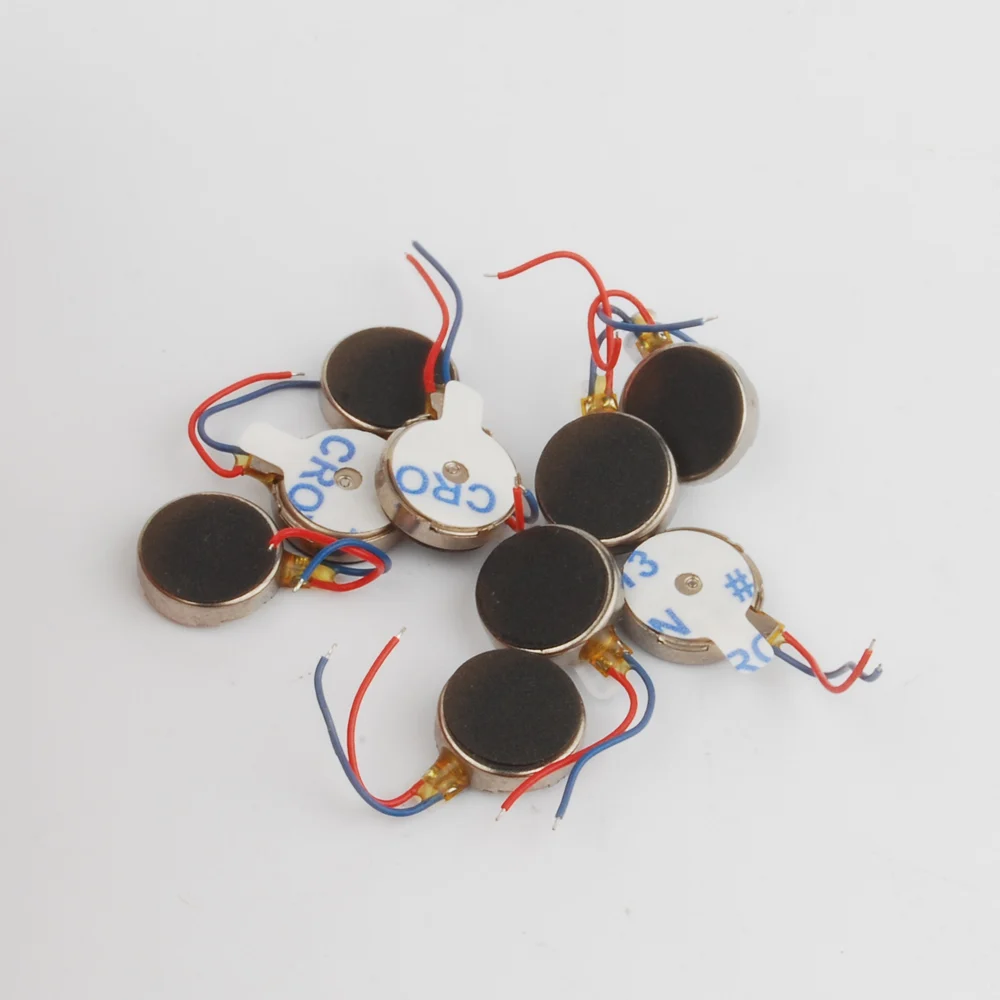 

10pcs DC 1030 Coin vibration motor 2V-5V Micro vibration motor For Cell phone