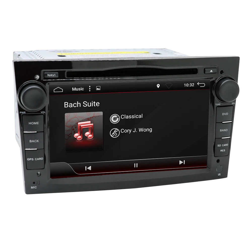 Eunavi ips 2 Din 7 дюймов Android 9 Автомобильный DVD радио плеер gps для Opel Astra Vectra Antara Zafira Corsa Wifi Bluetooth Сенсорный экран