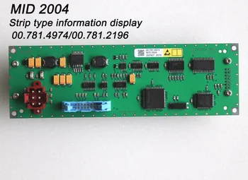 

small strip information display module MID2004 00.781.4974 CP-tronic board + display screen for Heidelberg printing press New