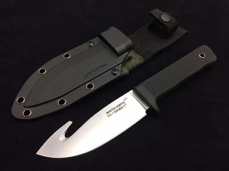 Холодной Сталь Сан mai Hunter Охота фиксированной Ножи для шашлыков, D2 лезвие abs ручка тактический Ножи, кемпинг выживания Ножи