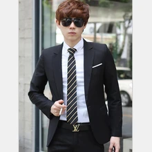 Лучший Лидер продаж черный, на одной пуговице, модные Повседневное Для мужчин смокинг для мальчиков: пиджак+ штаны+ галстук-бабочка, строгий костюм; для жениха Костюмы/Бизнес костюмы