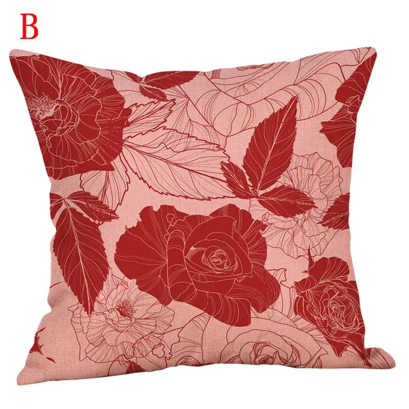 2019 NEW Happy Valentine's Day Throw Pillow Case Sweet Love Square Cushion Cover pillow covers decorative 40JA1811