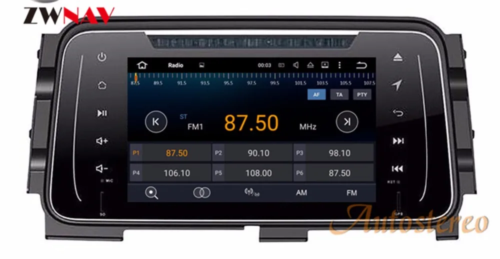 Top Android 8.0 RAM 4GB ROM 32GB Car GPS No DVD Player Navigation Radio Stereo For NISSAN Kicks 2014-2017 For Nissan Micro 2017 1