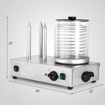 

Commercial electric muffin French Hot dog making Machine waffle Machine HHD-1