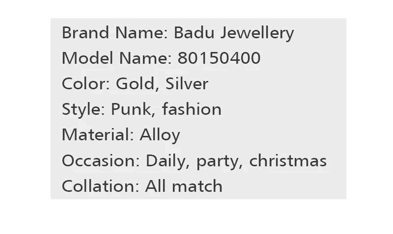 Длинные серьги-кольца Badu из золотого сплава, стильные прямоугольные серьги в стиле панк для женщин, модные ювелирные изделия для ночного клуба