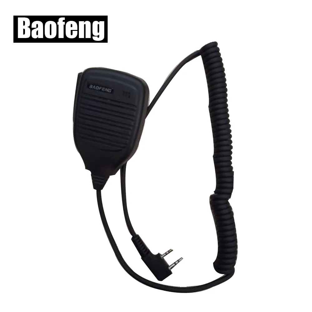 2 Pin PTT Speaker Mic for Baofeng uv 5r for Kenwood Quansheng PUXING