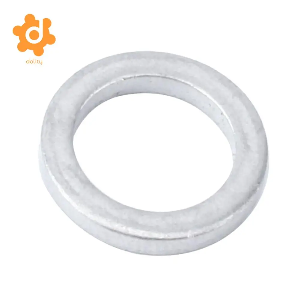 dolity Pack of 10pcs Bike Chainwheel Screw Chainring Washer Gasket Bicycle Dual to Single Chain Wrench Spacer 2mm Thick