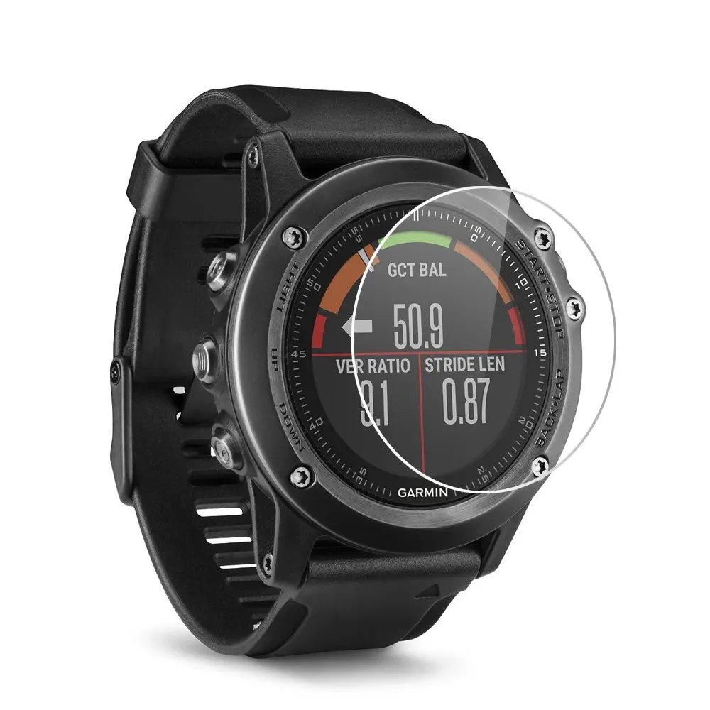 Экран протектор для Garmin Fenix 3 HR часы мягкий ультра тонкий HD анти поцарапать пузырьков защитная пленка не закаленное Стекло