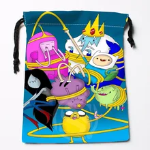 Fl-Q142 новое приключение время и 3 Пользовательские печатных получать сумка степень сжатия сумки мешки drawstring Размер 18X22 см 711-# fl142