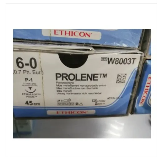 For American Johnson Prolene Polypropylene non-absorbable suture Tendon line W8304 7-0 W8003T 6-0 W8521H 4-0 W8522H 3-0 1 box