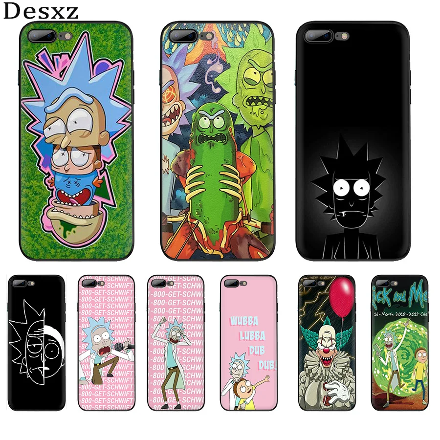 Чехол для мобильного телефона из ТПУ Rick And Morty чехол iPhone 6 6s 7 8 Plus 11 Pro X XS XR Max 5 5S SE |