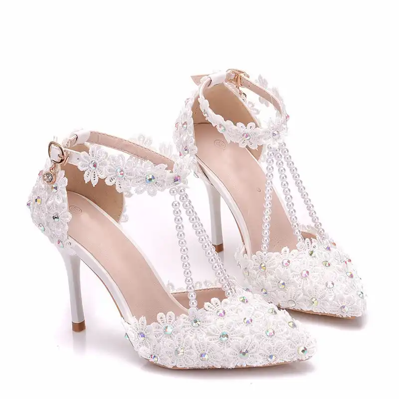 sandals for wedding gown