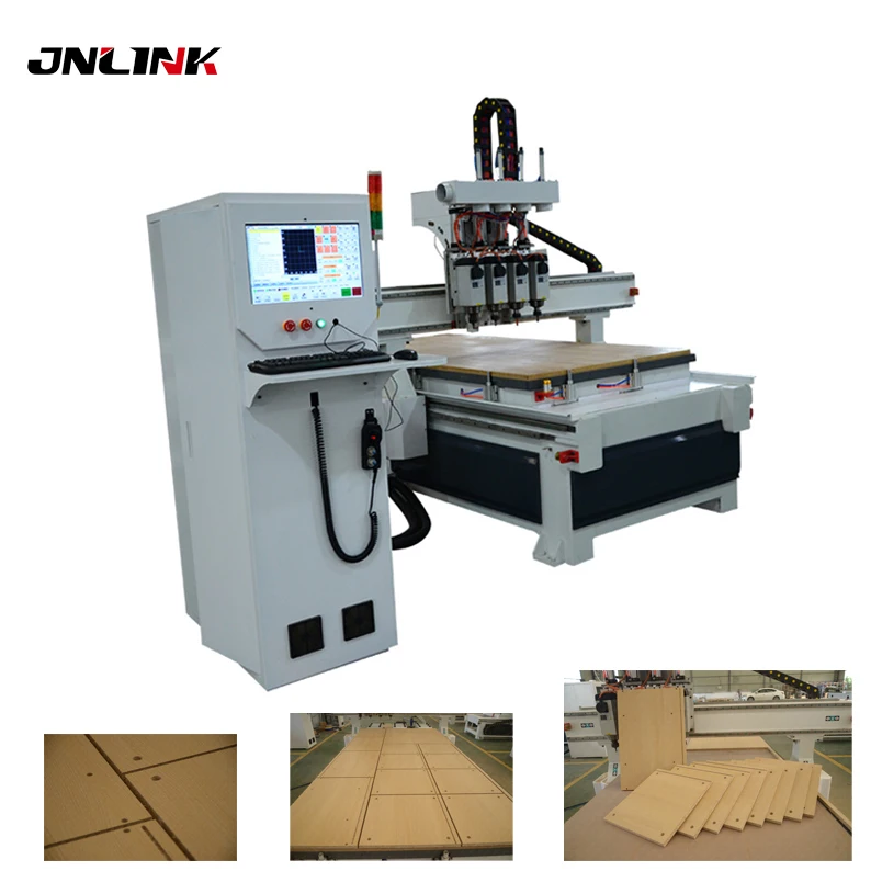 Золото Качество 4 головки woodeorking cnc маршрутизатор цена с тяжелым корпусом машины |