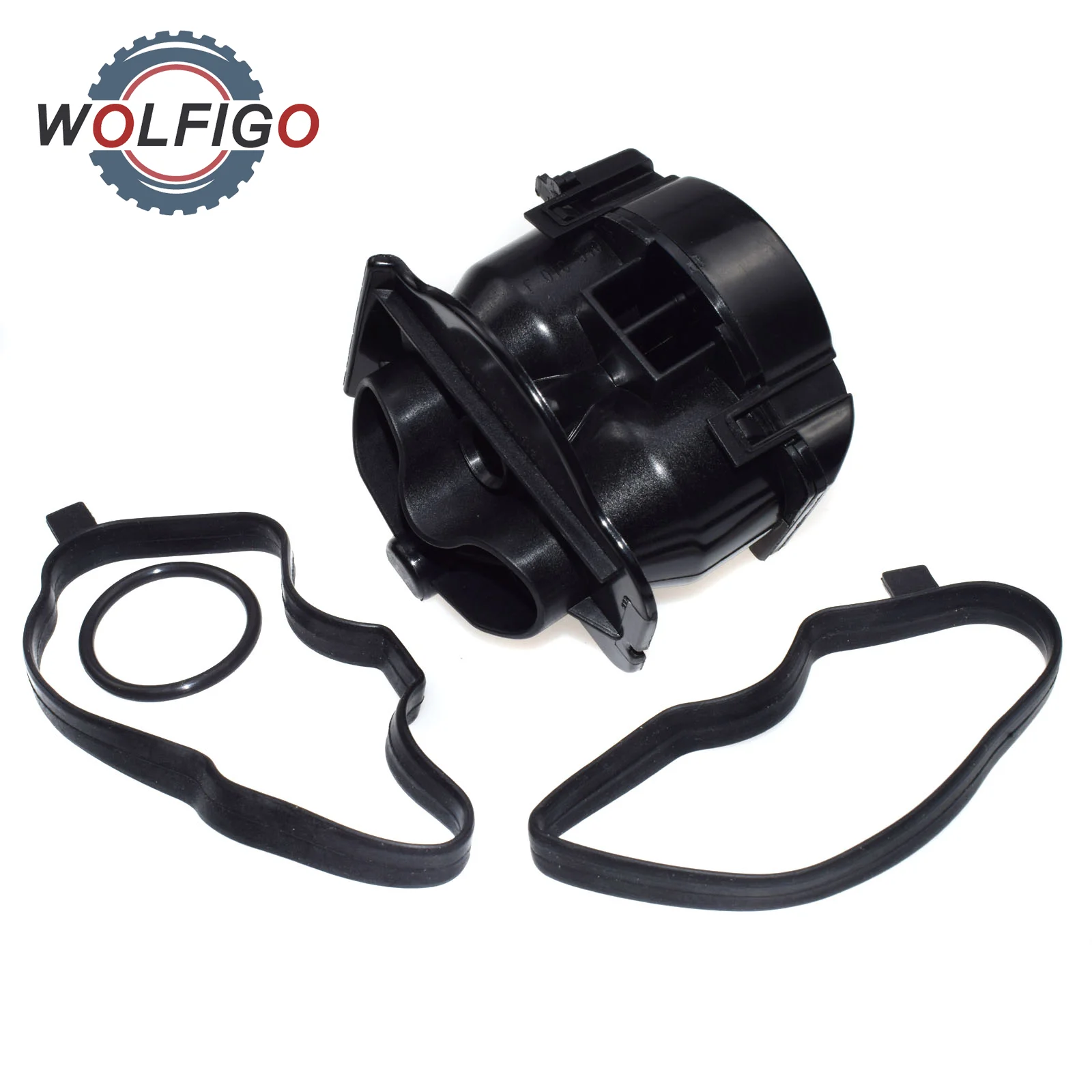 

WOLFIGO Crankcase Breather Valve Oil Trap with Gaskets for BMW 3 5 7 E81 E46 E90 E91 E60 E61 X3 X5 330d 530d 3.0d 11127799366