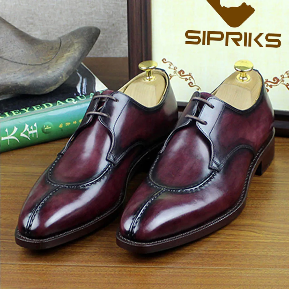 wine colour shoes for men