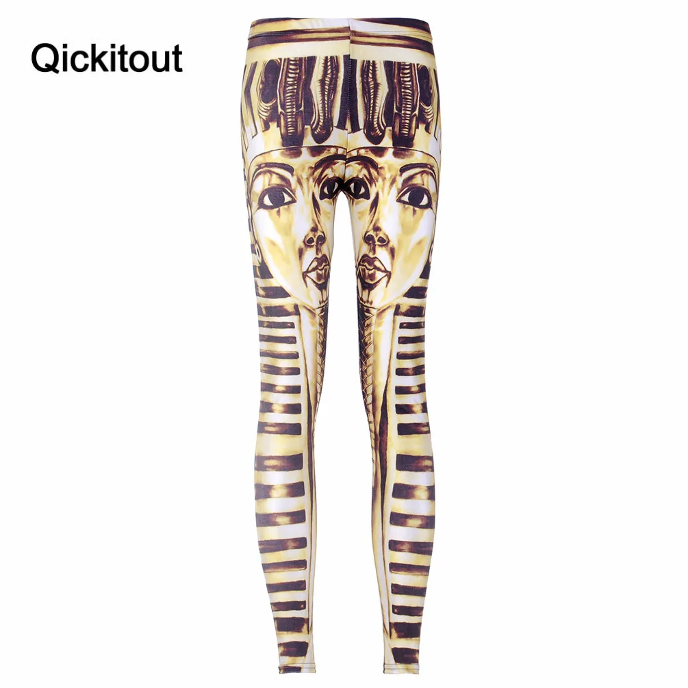Qickitout Прямая доставка новые модные женские туфли с принтом космоса Брюки для девочек Леггинсы для женщин фитнес панк Для женщин леггинсы