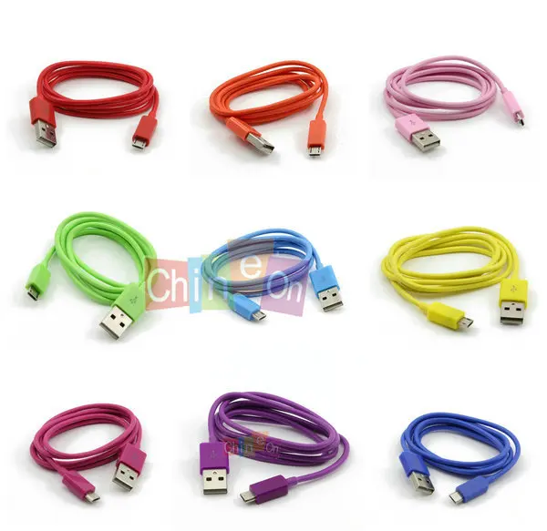 

10pcs/lot Popular Micro USB Cable 2.0 Data Sync Charger Cable for Samsung For Other Android Phones