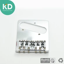 6 saddles Chrome Guitar bridge for Buckler Telecaster guitar High Quality  6 saddles Chrome Guitar bridge for Buckler Telecaster guitar High Quality