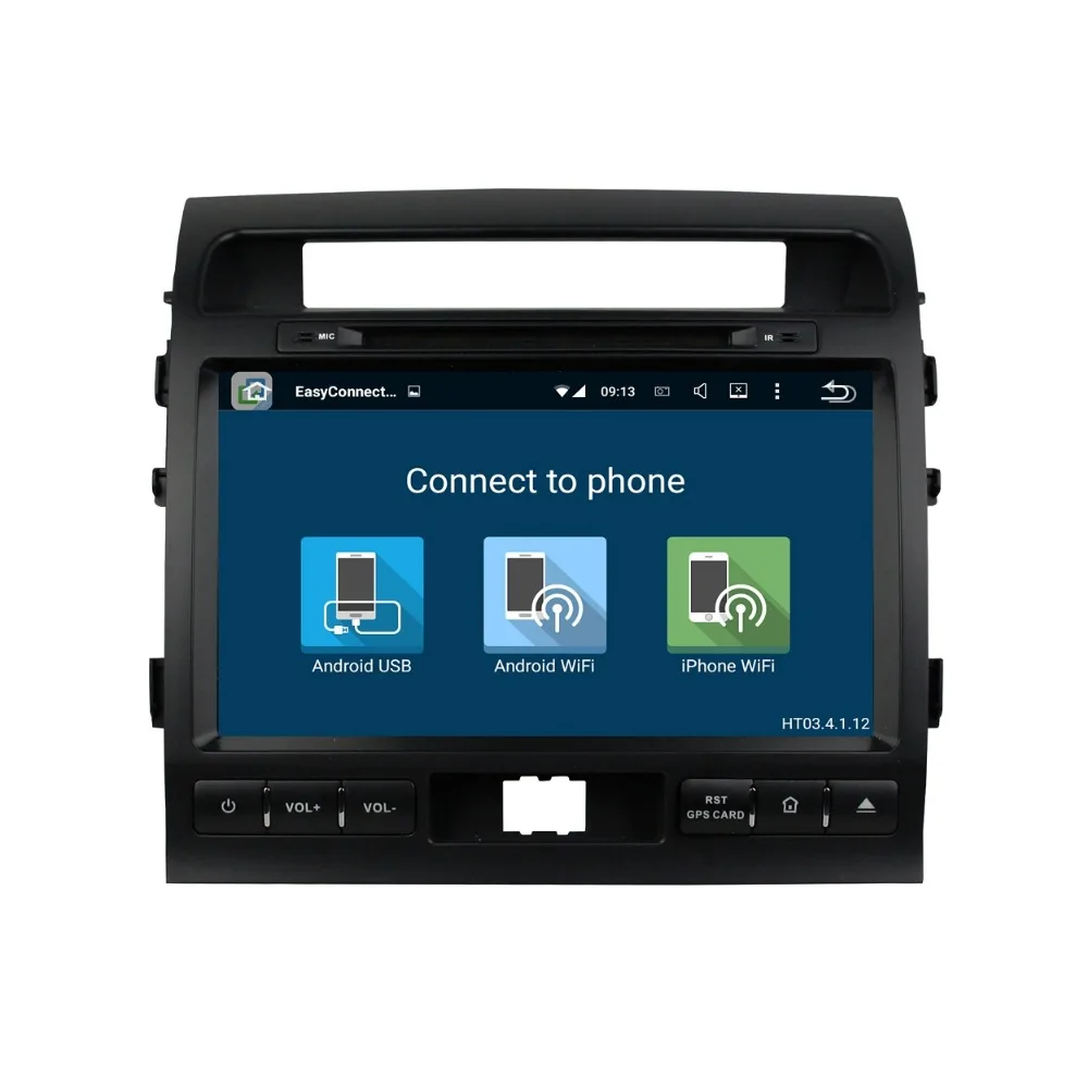 Sale 10.2" Android Car DVD Player with TV/BT GPS 3G WIFI,Audio Radio Stereo,Car PC/multimedia for TOYOTA LAND CRUISER 2008 2009 2010 2