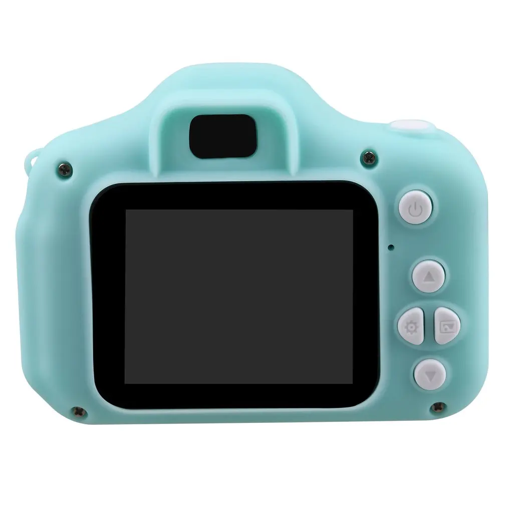 X2 Обучающие игрушки подарки на день рождения Подарочная цифровая камера 1080 P видео проекционная камера - Цвет: green