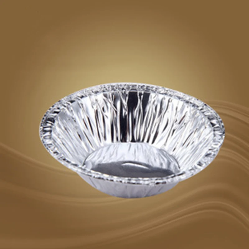 250pcs Disposable Aluminum Foil Baking Cookie Muffin Cupcake Cake