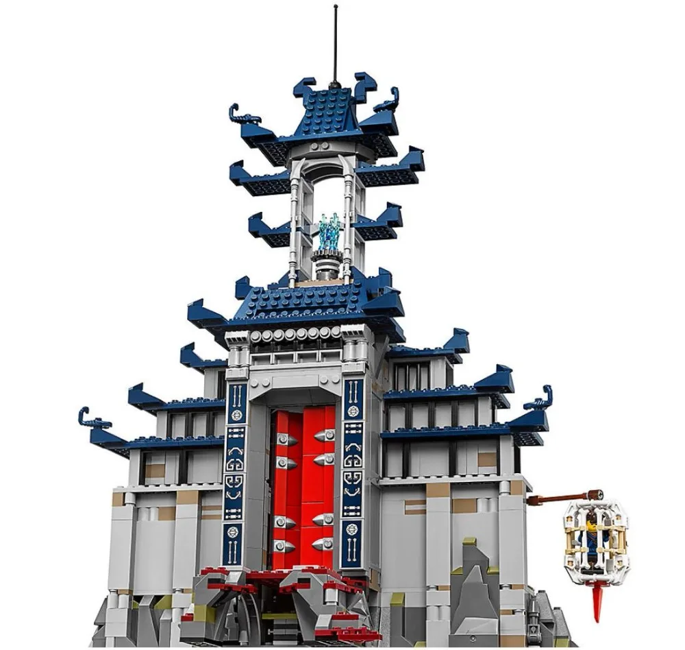 

Bela 10722 Ninja Temple of The Ultimate Ultimate Weapon Masters of Spinjitzu Building Blocks Toys Compatible With Legoings