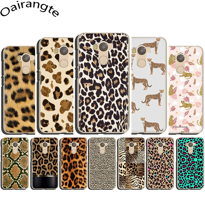 

Fashion Colorful Leopard Hard Phone Cover Case for Redmi 4X 4 5 6 7A GO Note5 6 7 8 K20 Pro