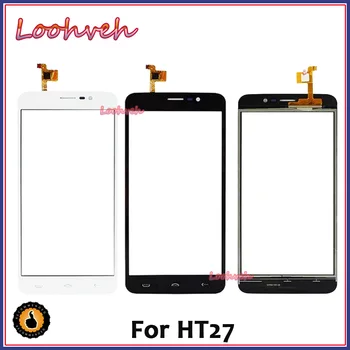 

10Pcs/lot High Quality 5.5" Front High Touchsreen For Homtom HT27 Touch Screen Glass Digitizer Panel Lens Sensor Capative