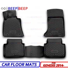 Для hyundai Genesis-автомобильные коврики для затопления ковры Авто Пол пылезащитный нескользящий Автомобиль Стайлинг украшение интерьера