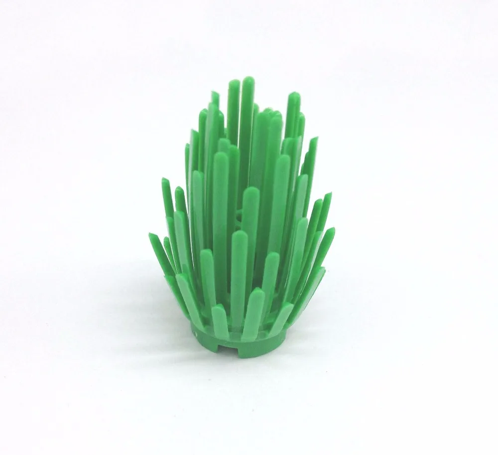 

10pcs/Lot Green Grass Garden Plants DIY Block Brick Parts Compatible with Legoe Assemble Particles