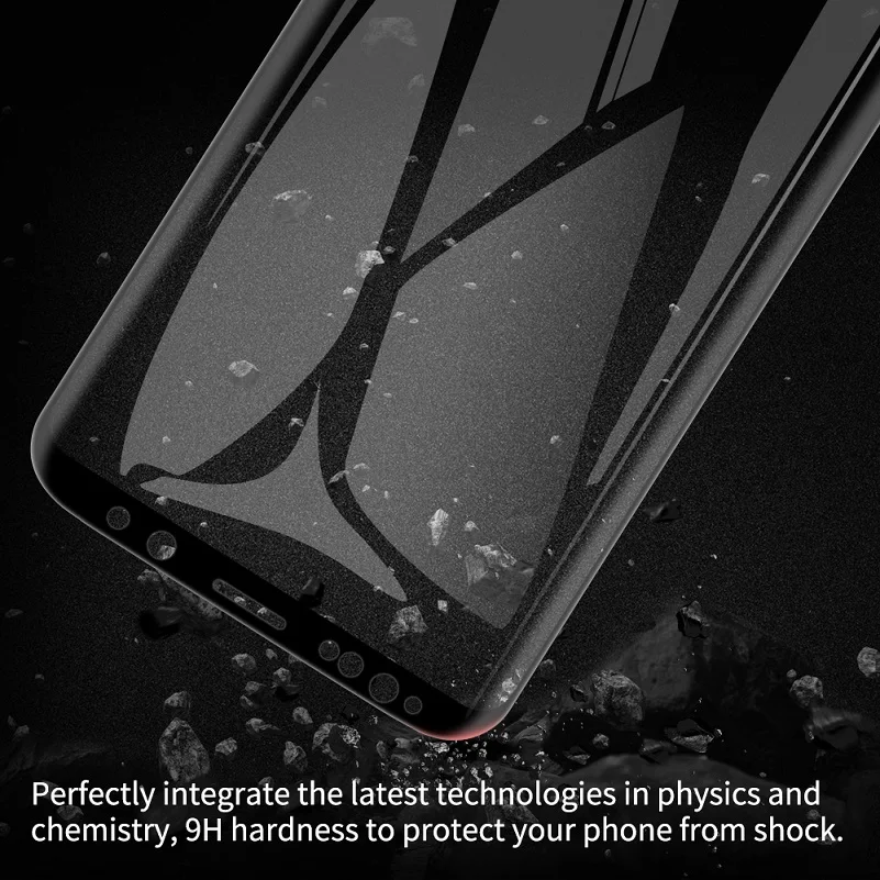 Защитное стекло NILLKIN DS MAX закаленное для Samsung Galaxy S9/S9 Plus/Note 9/Note 8 9D 5 8/6 2/6 32/6 4