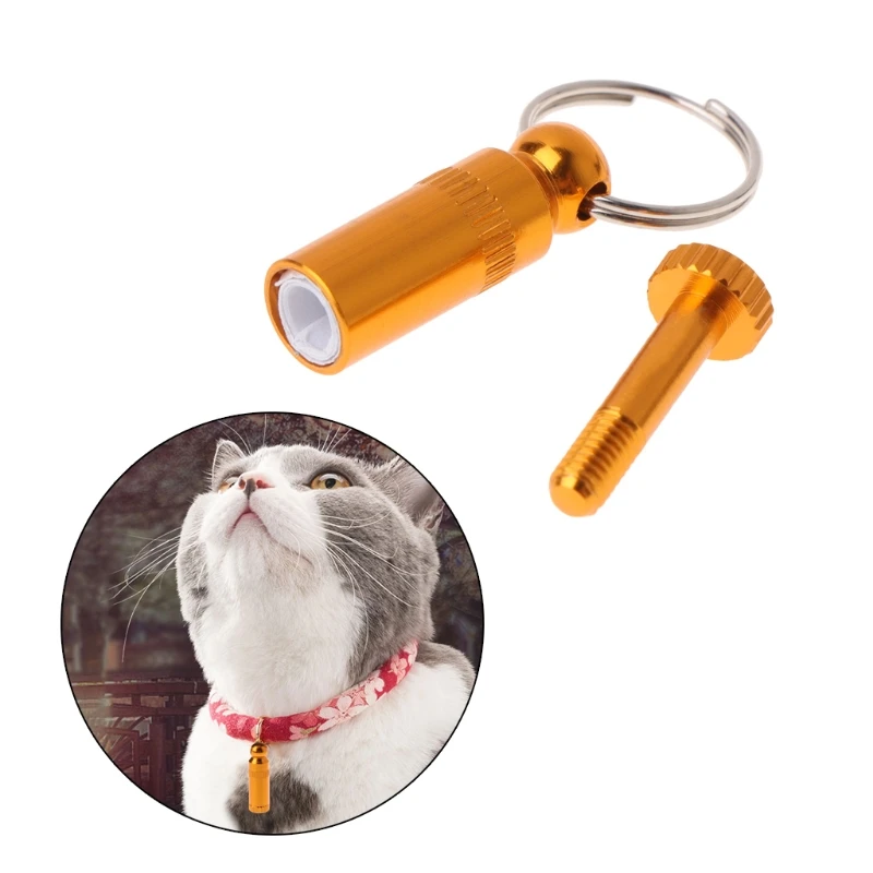 

Pet Personalized Dogs Puppy Cat Collar Anti Lost Metal Identification Phone Tag