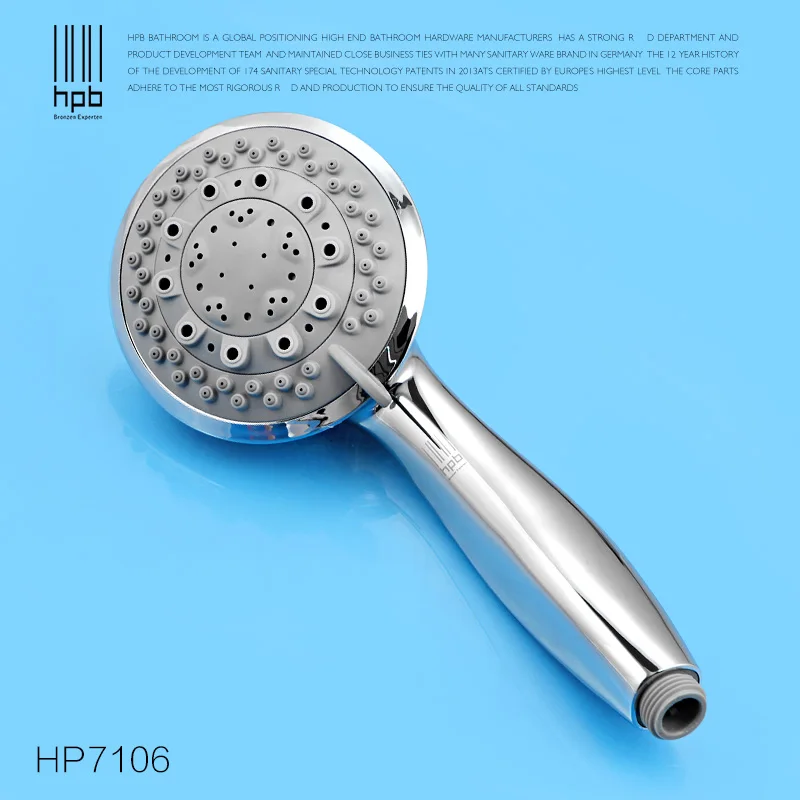 激安 Hpb加圧ハンドシャワーシャワースプレー雨スパウトセブン機能多機能ハンドヘルドシャワーヘッドchuveiro HP7106