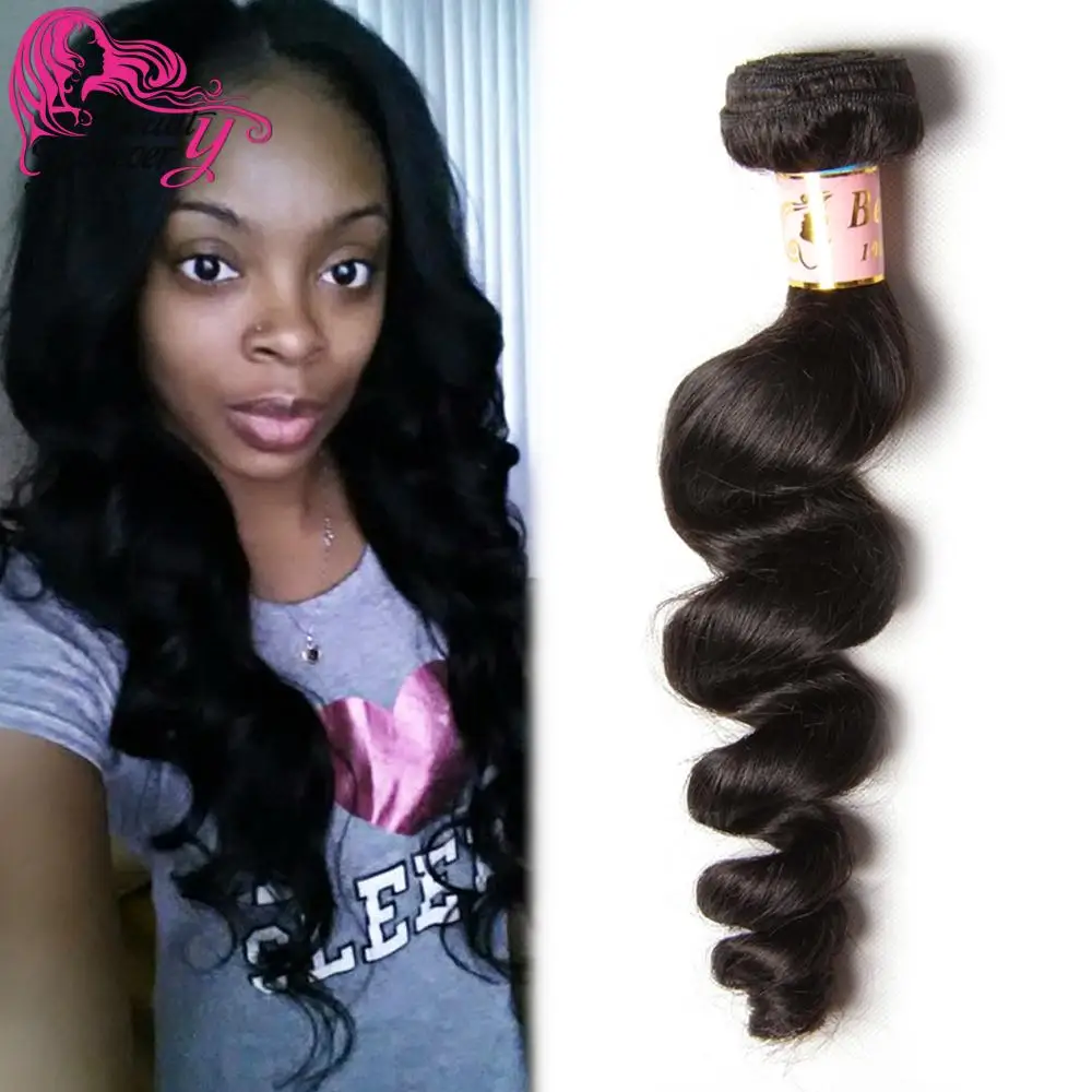 Beauty Forever Brazilian Virgin Hair Loose Wave Hair Weaves 1